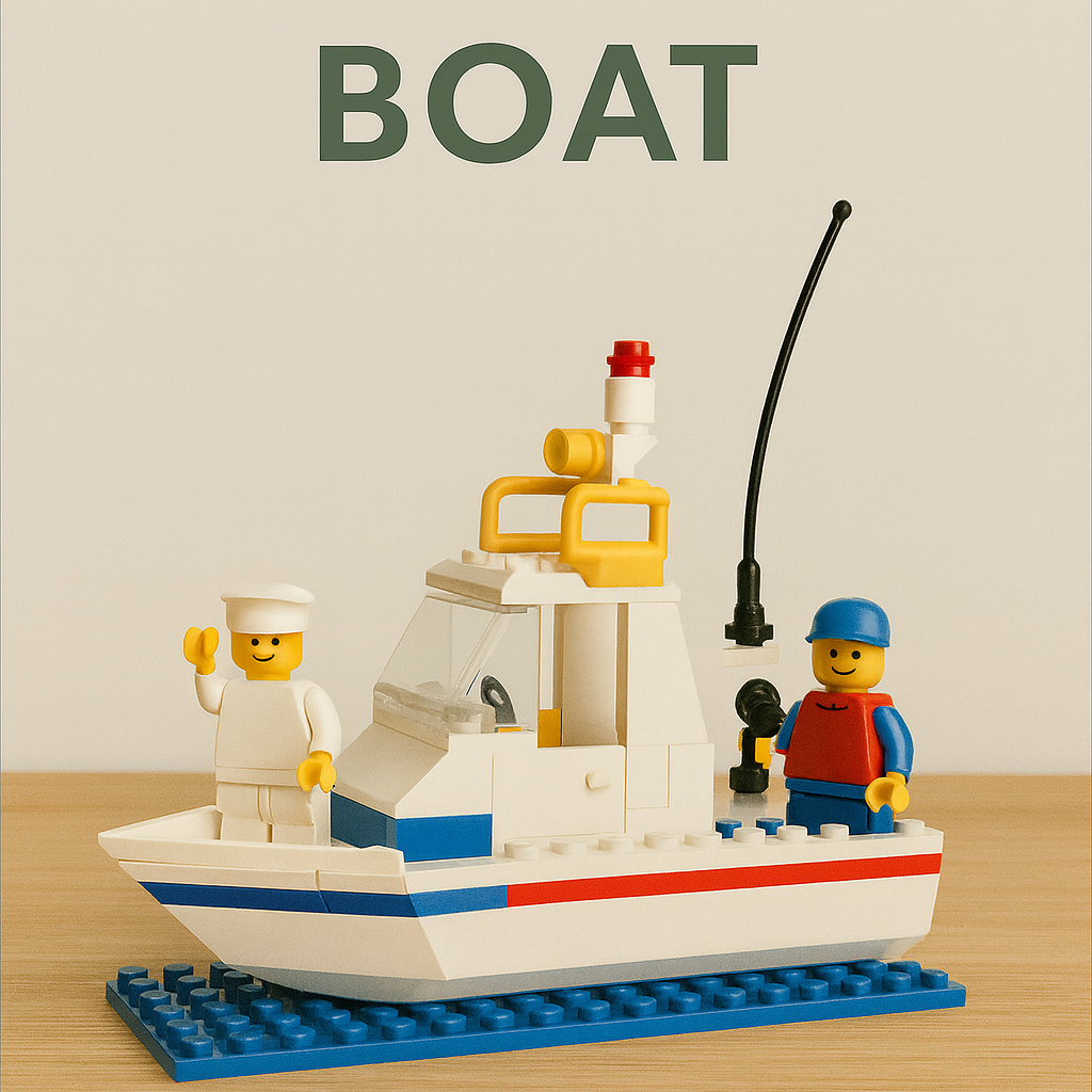 LEGO Boat ReUseBricks LEGO Boat ReUseBricks