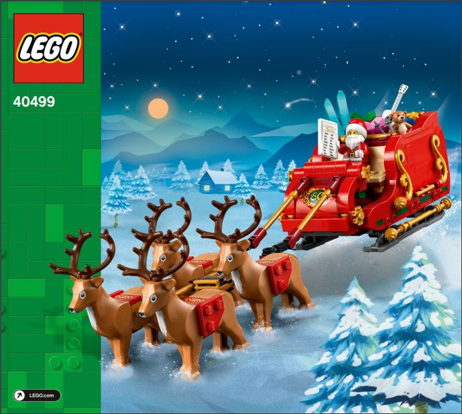 Santa's Sleigh (40499-1)
