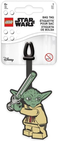 Bag / Luggage Tag, Silicone, Star Wars Yoda (5005821)