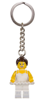 Collectible Minifigures Ballerina Key Chain (853667)