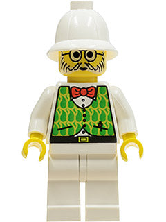 Dr. Kilroy / Dr. Charles Lightning - Green and Lime Vest, White Legs, White Pith Helmet