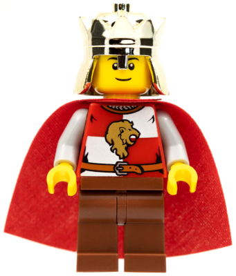 Kingdoms - Lion King Quarters, Black Eyebrows (cas482a)