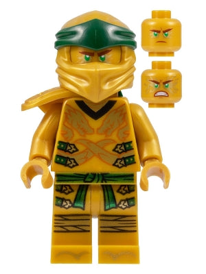 Lloyd (Golden Ninja) - Legacy, Pearl Gold Head, Shoulder Armor (NJO0584)