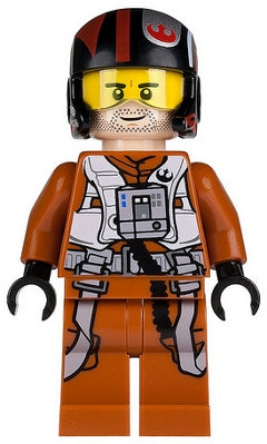 Poe Dameron (Pilot Jumpsuit, Helmet) (SW0658)