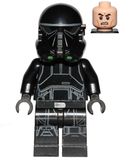 Imperial Death Trooper - Light Nougat Head (SW0807)