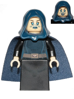Barriss Offee - Dark Blue Cape and Hood, Black Skirt (SW0909)