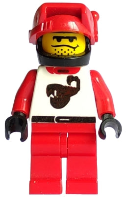 Race - Driver, Red Scorpion, Black Helmet (TWN009)