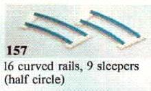 157 Curved Track