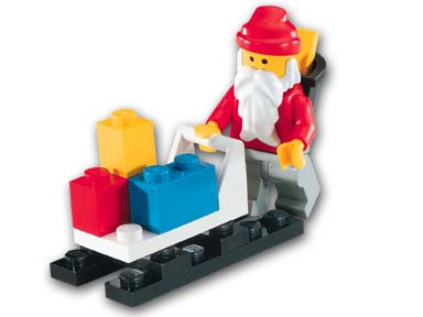 1807 Santa Claus and Sleigh polybag
