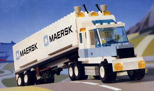1831 Maersk Line Container Lorry