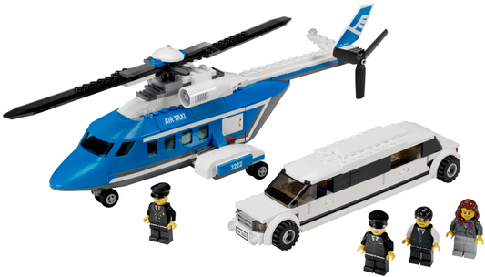3222 Helicopter and Limousine