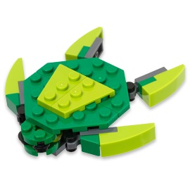 40063 Monthly Mini Model Build Set - 2013 03 March, Turtle polybag