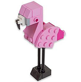 40068 Monthly Mini Model Build Set - 2013 08 August, Flamingo polybag