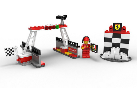40194 Finish Line & Podium polybag