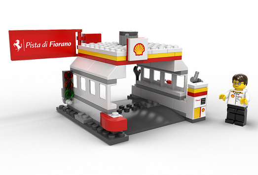 40195 Shell Station polybag
