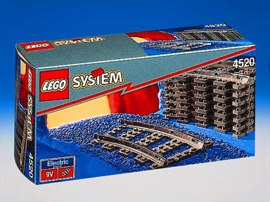 4520 Curved Rails
