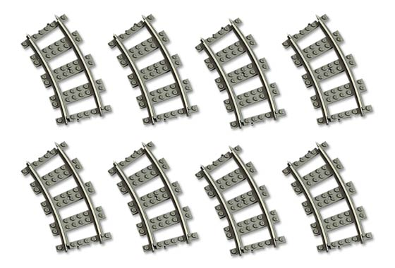 4520 Curved Rails
