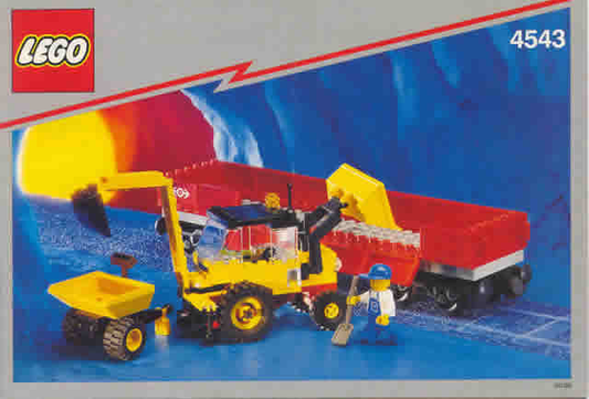 4543 Railroad Tractor Flatbed