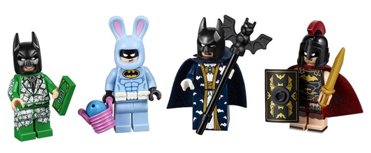 5004939 Bricktober Minifigure Collection 2/4 - The LEGO Batman Movie (2017 Toys 'R' Us Exclusive)