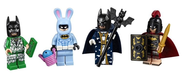 5004939 Bricktober Minifigure Collection 2/4 - The LEGO Batman Movie (2017 Toys 'R' Us Exclusive)