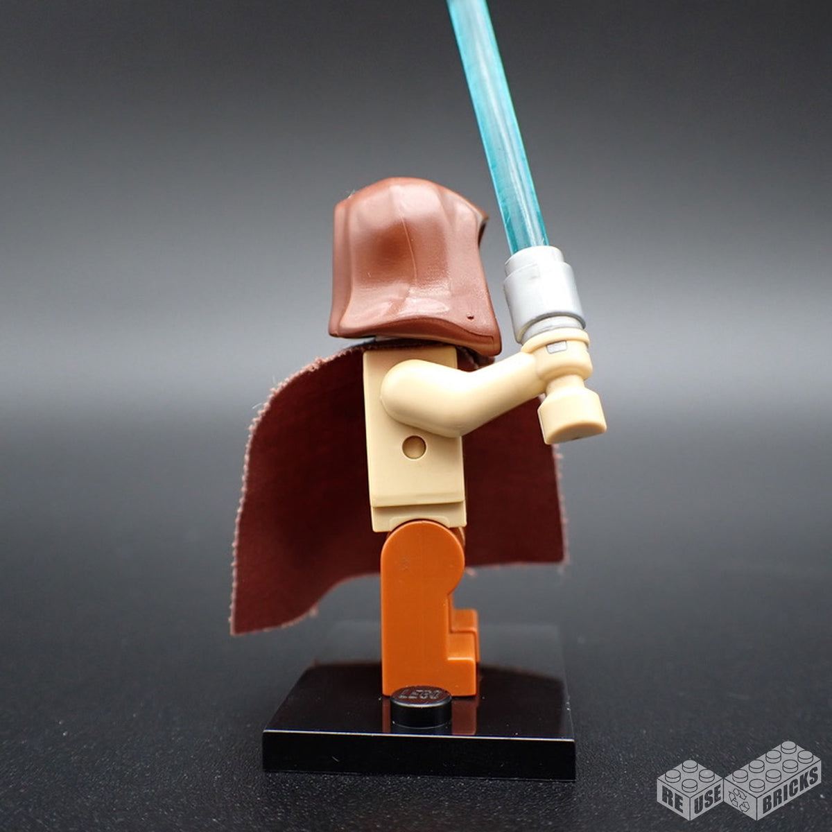 LEGO Obi-Wan Kenobi - Trans-Light Blue Light-Up Lightsaber minifigure (sw0137)