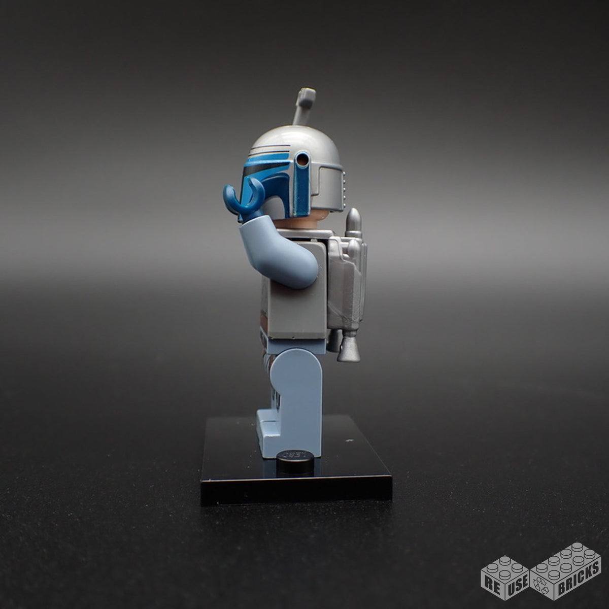 LEGO Jango Fett - Light Nougat Head, Smile minifigure (sw0468)