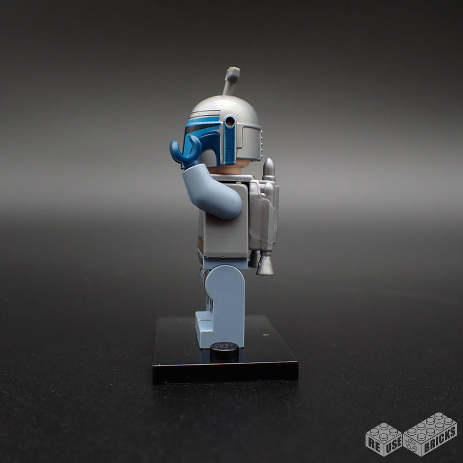 LEGO Jango Fett - Light Nougat Head, Smile minifigure (sw0468)