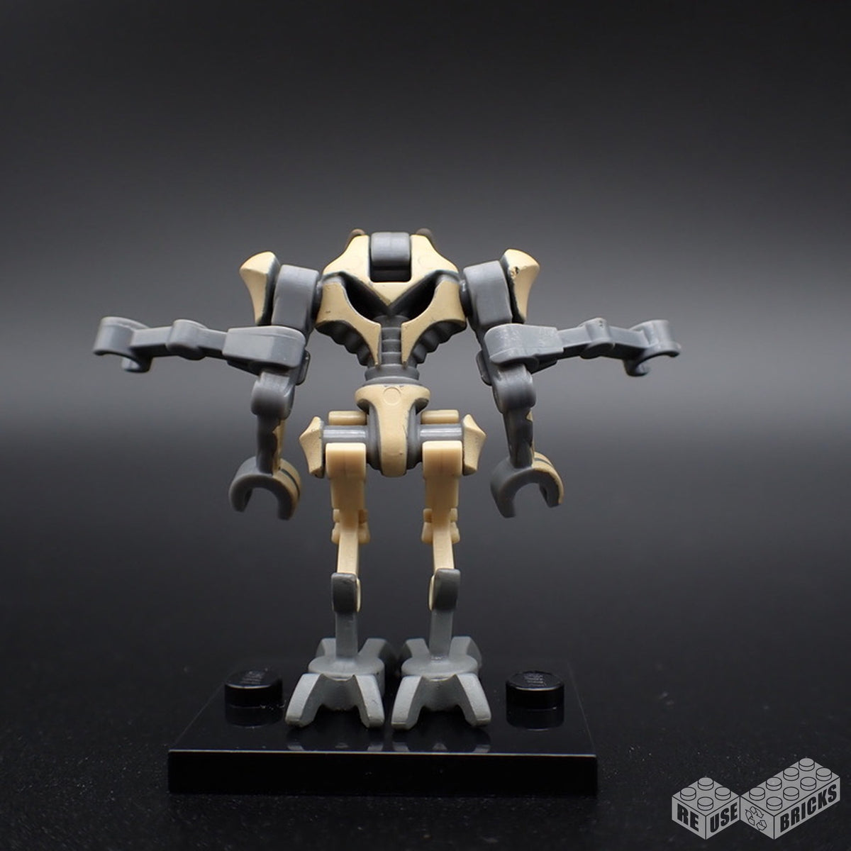 LEGO General Grievous - Bent Legs, Tan Armor minifigure (sw0254)