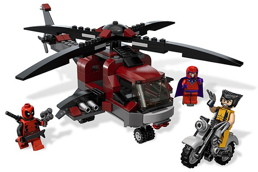 [6866-1] Wolverine's Chopper Showdown