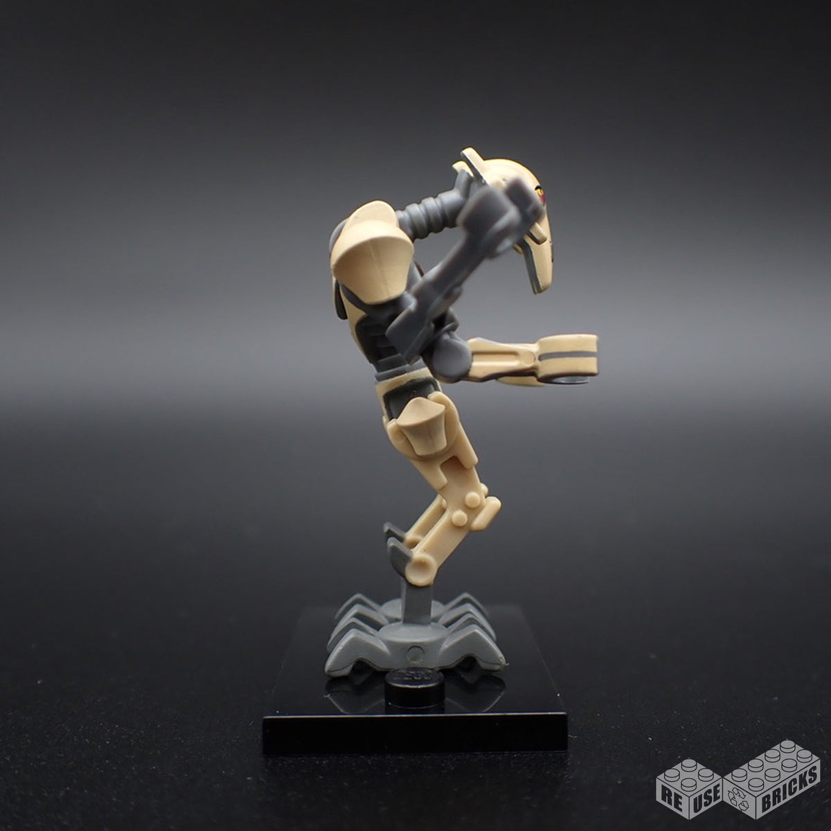 LEGO General Grievous - Bent Legs, Tan Armor minifigure (sw0254)