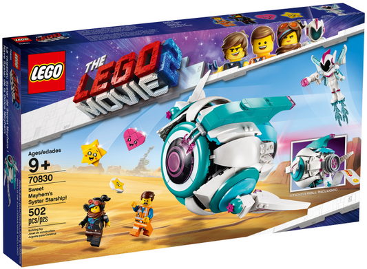 70830 Sweet Mayhem's Systar Starship!