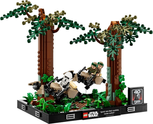 LEGO Endor Speeder Chase Diorama (75353-1)