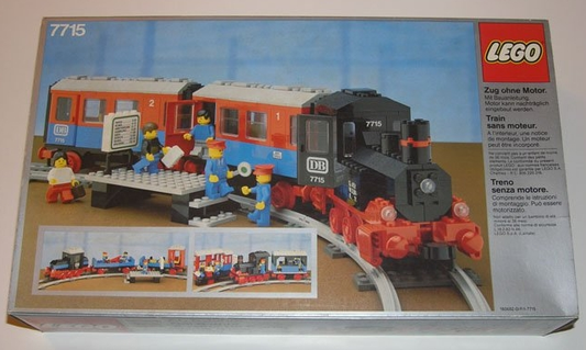 7715 Push-Along Passenger Steam Train