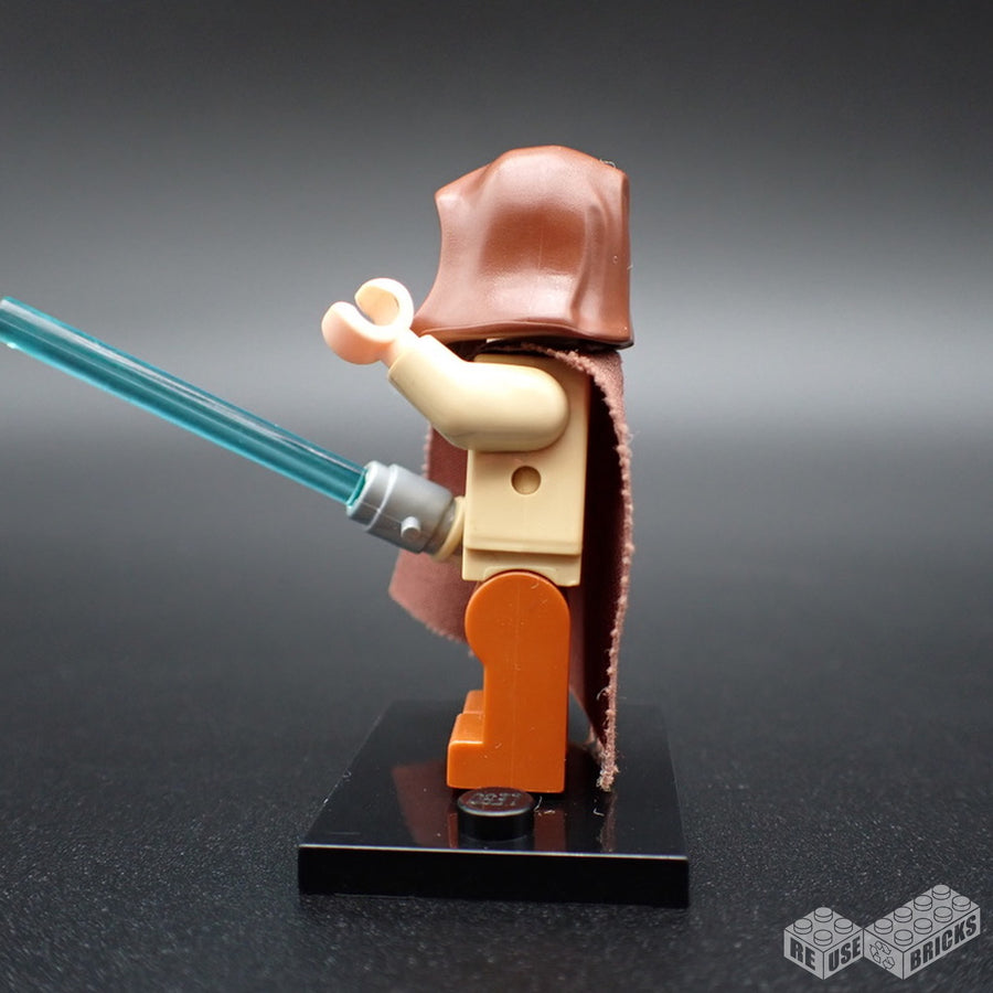 LEGO Obi-Wan Kenobi - Trans-Light Blue Light-Up Lightsaber minifigure (sw0137)