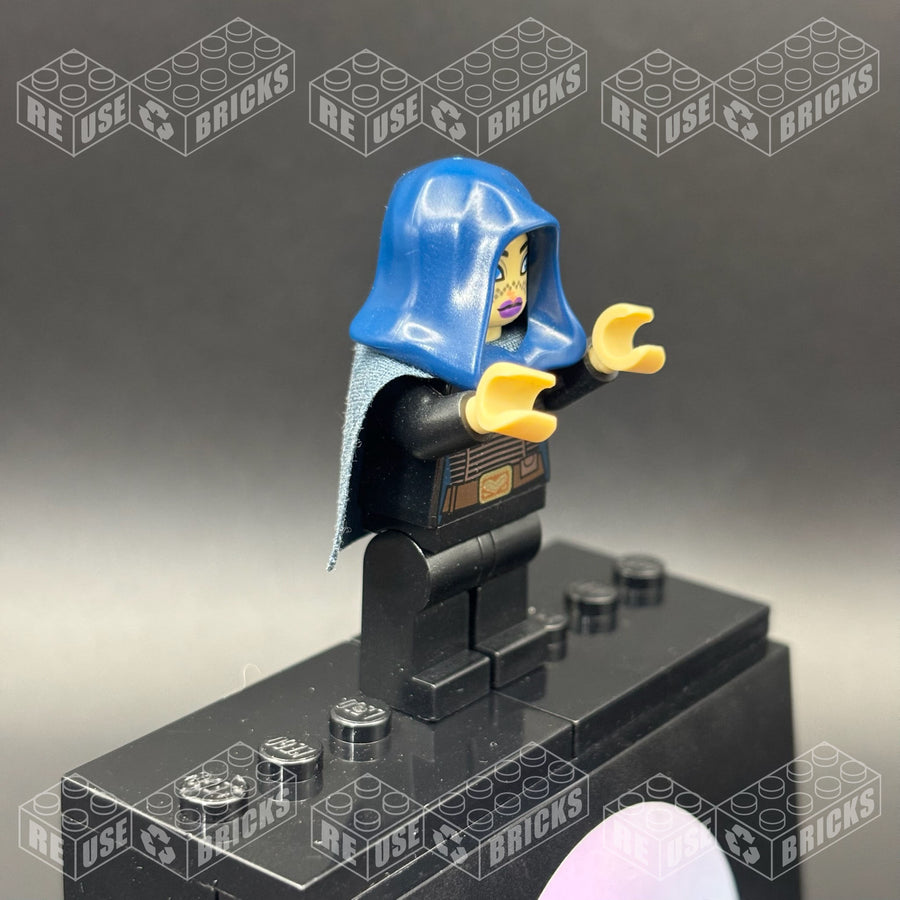 sw0379 Barriss Offee - Dark Blue Cape and Hood