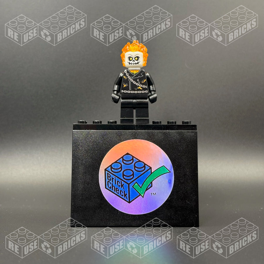 sh0267 Ghost Rider, Johnathon 'Johnny' Blaze - White Head, Chain Belt