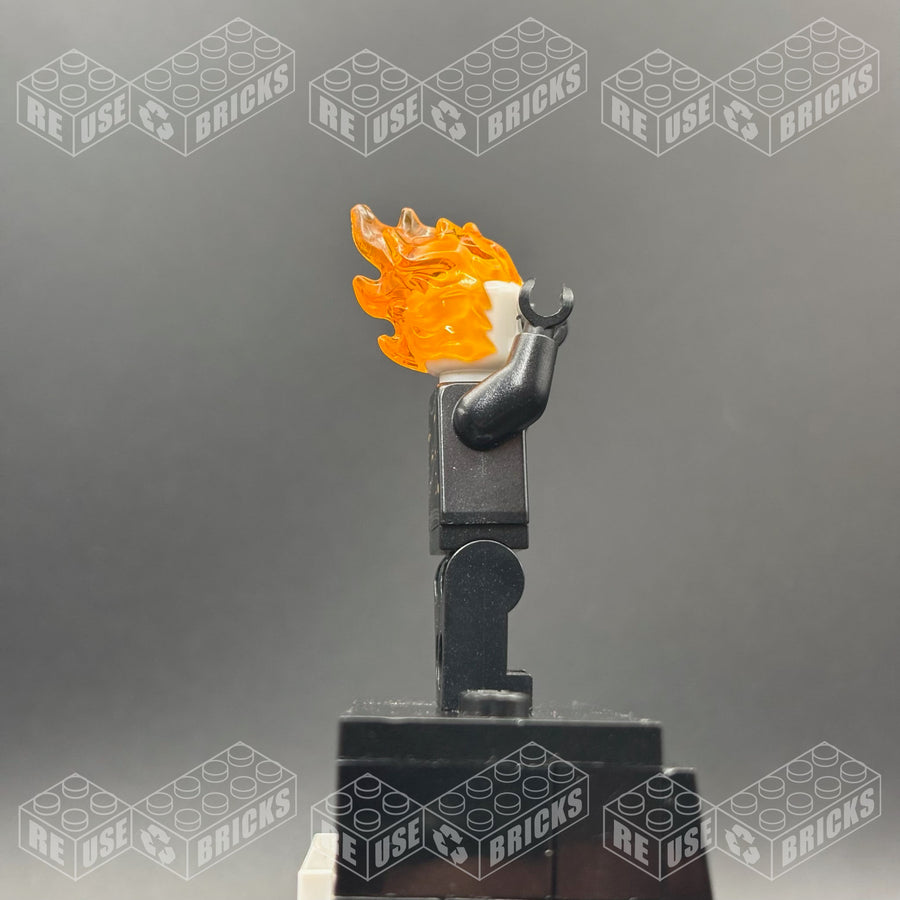 sh0267 Ghost Rider, Johnathon 'Johnny' Blaze - White Head, Chain Belt