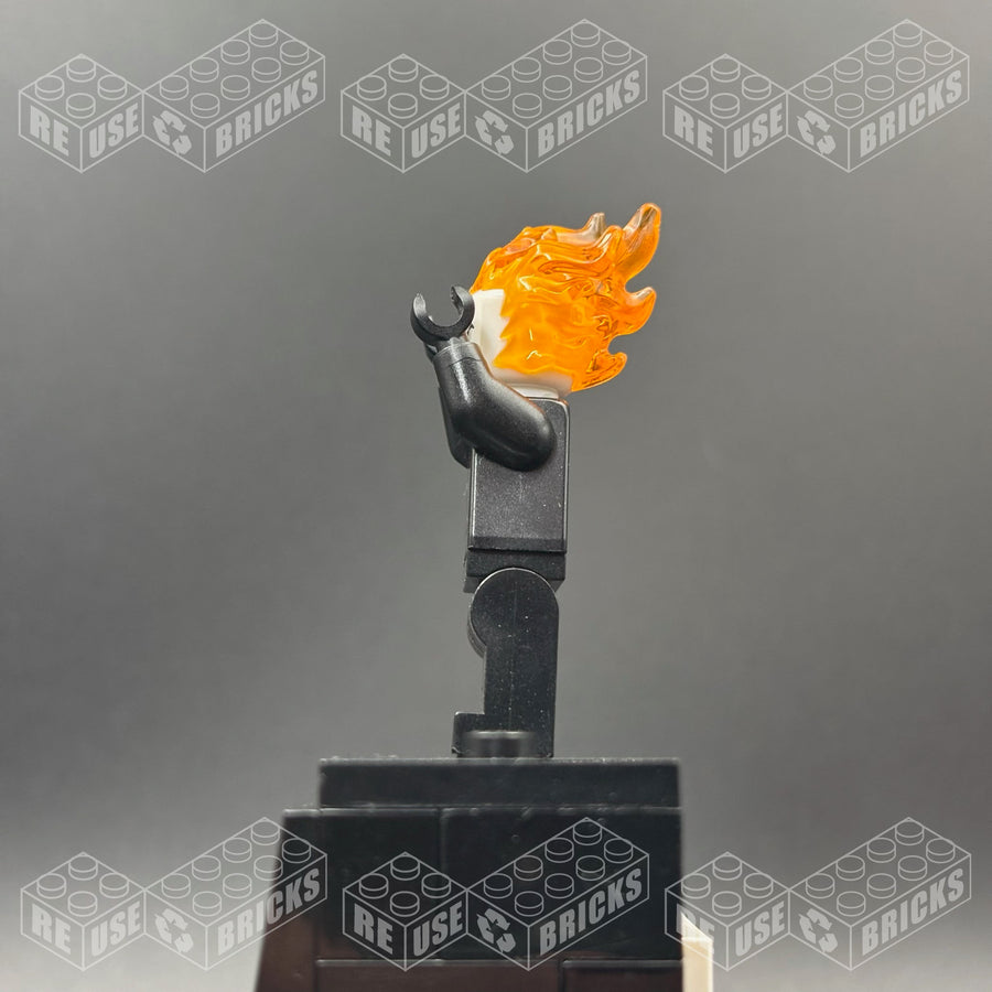 sh0267 Ghost Rider, Johnathon 'Johnny' Blaze - White Head, Chain Belt
