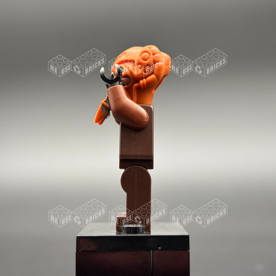 [SW0198] Plo Koon - Dark Brown Robe, Tan Shirt, Plain Legs