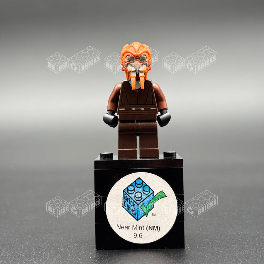 [SW0198] Plo Koon - Dark Brown Robe, Tan Shirt, Plain Legs