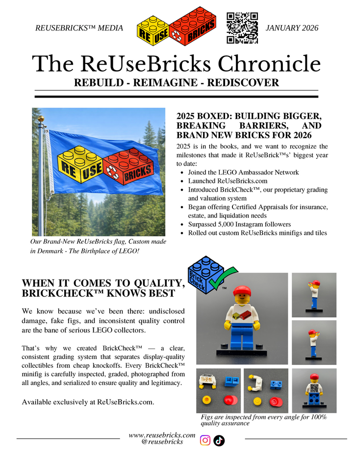 ReUseBricks Chronicle Issue II: January 2026