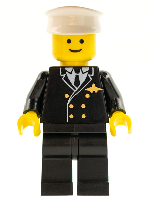 air013 Airport - Pilot, Black Legs, White Hat
