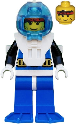[AQU001A] Aquanaut 1 with Blue Flippers