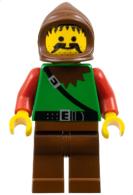 cas010 Dark Forest - Forestman 4, Brown Legs hood cracked at chin