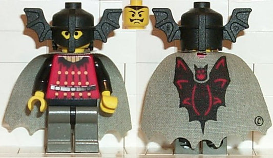 cas022 Fright Knights - Bat Lord with Cape