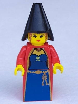cas033 Knights Kingdom I - Queen Leonora (Maiden with Black Cone Hat)