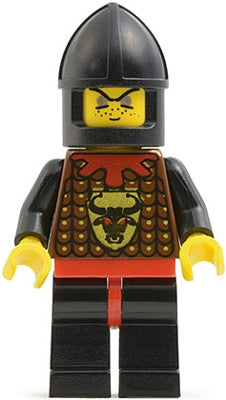 cas044 Knights Kingdom I - Robber 2, Black Chin-Guard