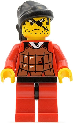 cas052 Ninja - Robber, Brown