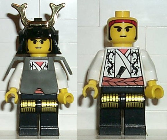 cas057 Ninja - Shogun, White with Armor