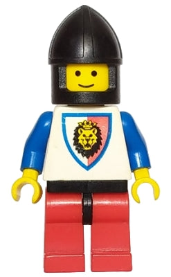 cas061 Royal Knights - Knight 1, Black Chin-Guard, no Quiver